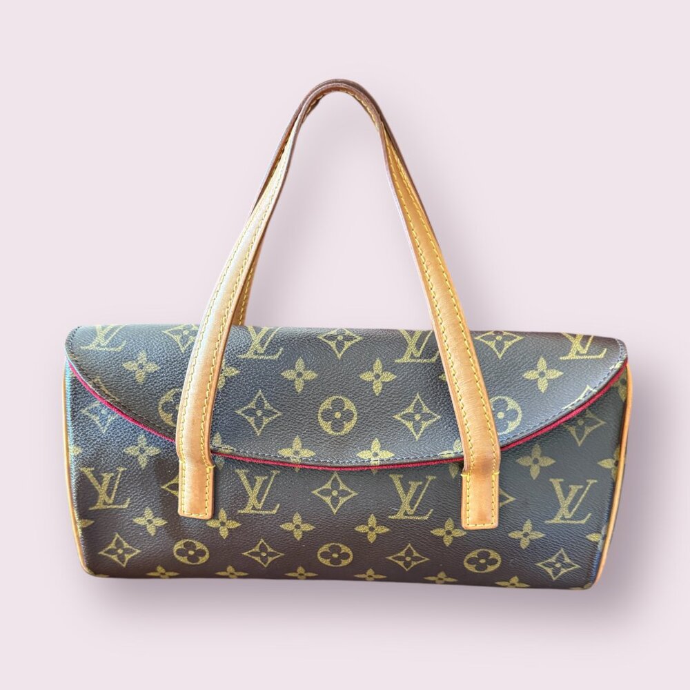 Authentic Louis Vuitton Sonatine Monogram Top Handle Bag - Picture 2 of 12